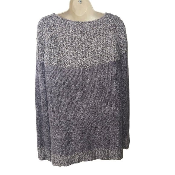 FATE Women's Purple Colorblock Sweater Size XL **READ DESCRIPTION** - Picture 6 of 13